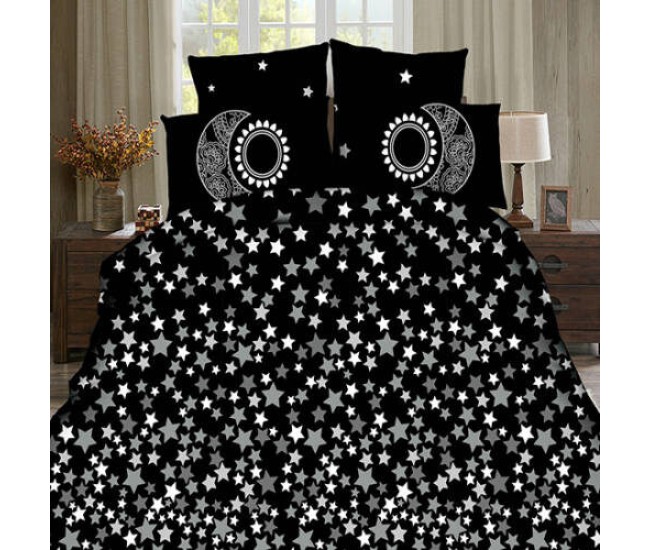 Lenjerie de pat digital print 3d (stars)